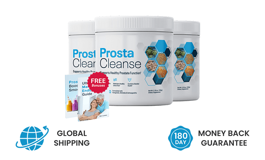 3 Bottles of ProstaCleanse